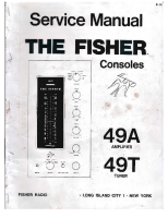 Fisher 49-T - Service Manual